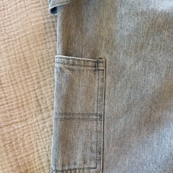 RVCA Recession Denim Straight Leg Jeans in Light Wash, Size 24 - Picture 10 of 14